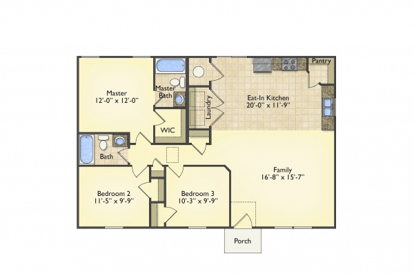 Aspen Floor Plan