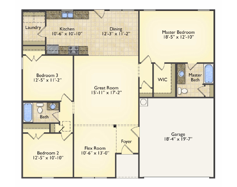 Hanover Floor Plan