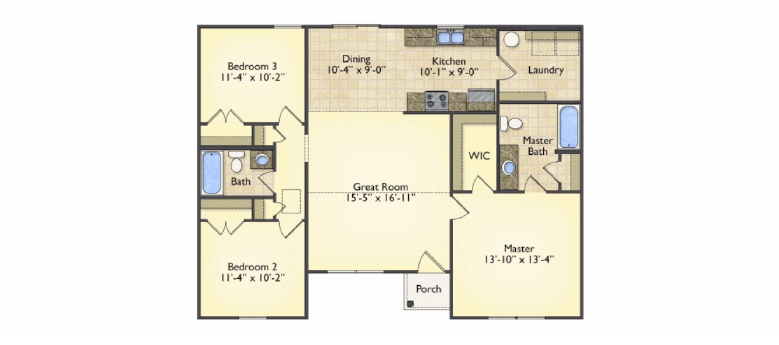 Newport Floor Plan