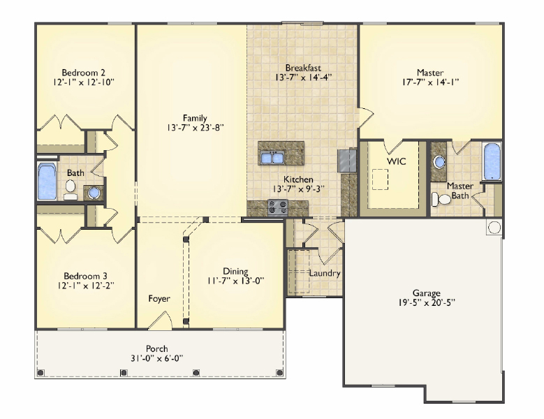 Pamlico Floor Plan