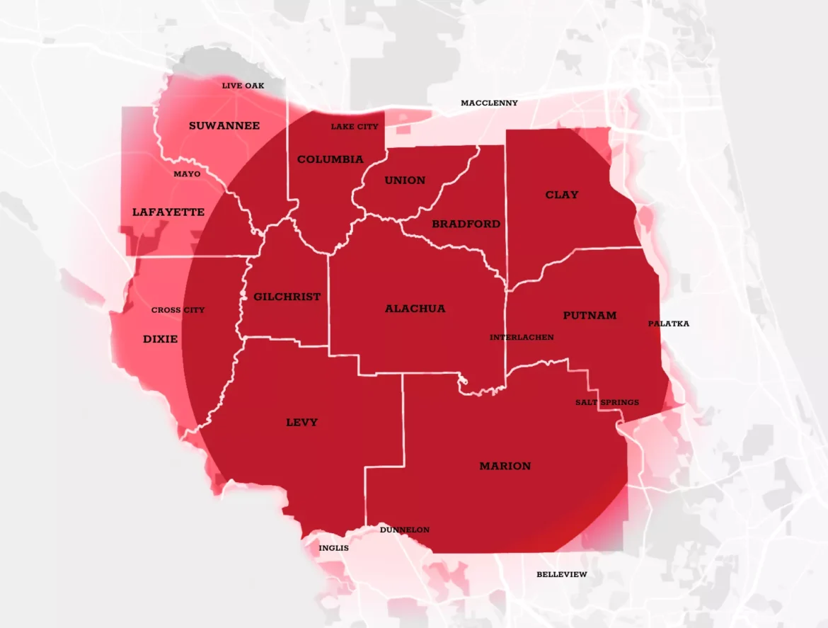 Florida Custom Home Locations - Red Door Homes FL